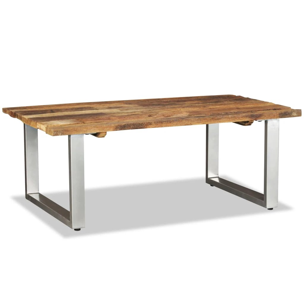 VidaXL Coffee Table 100x60x38 Reclaimed Wood by vidaXL