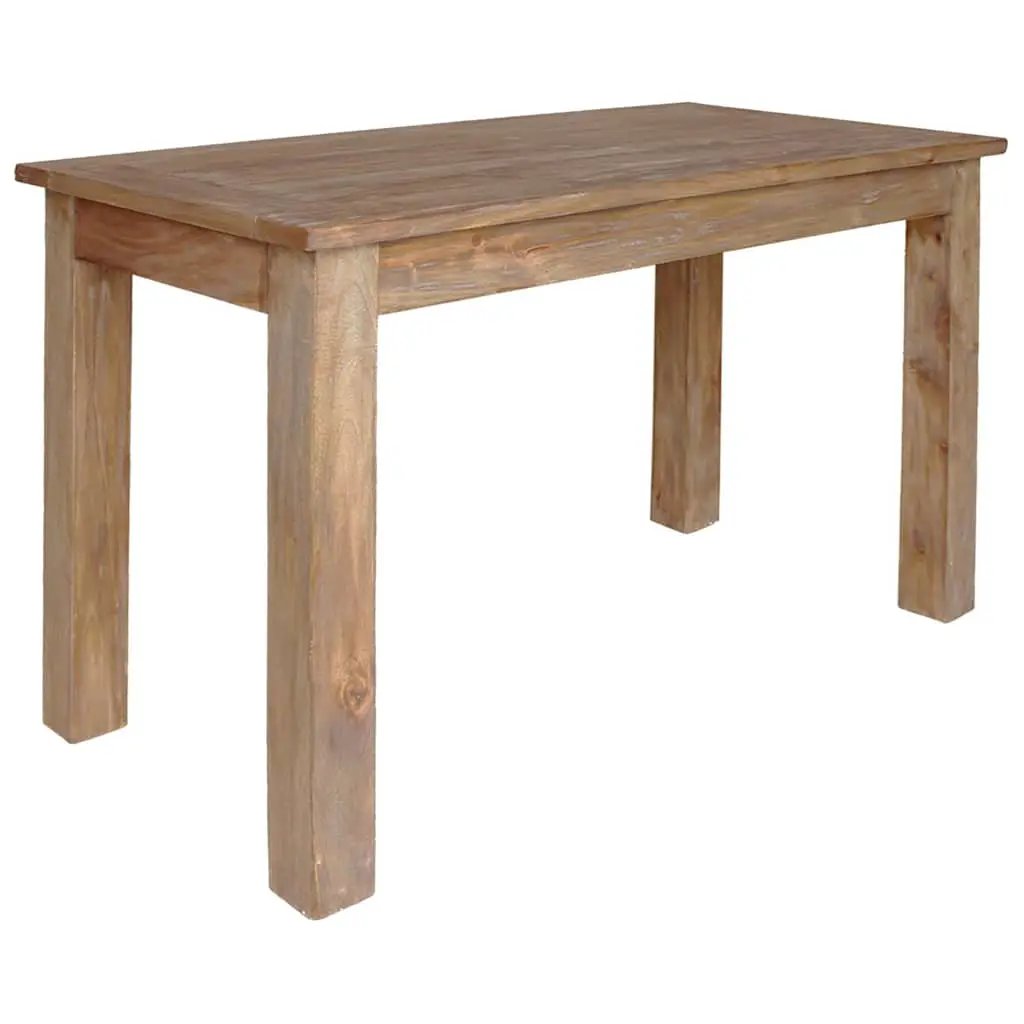 vidaXL vidaXL Dining Table Solid Mahogany Wood 120x60x77 cm - Dining Table