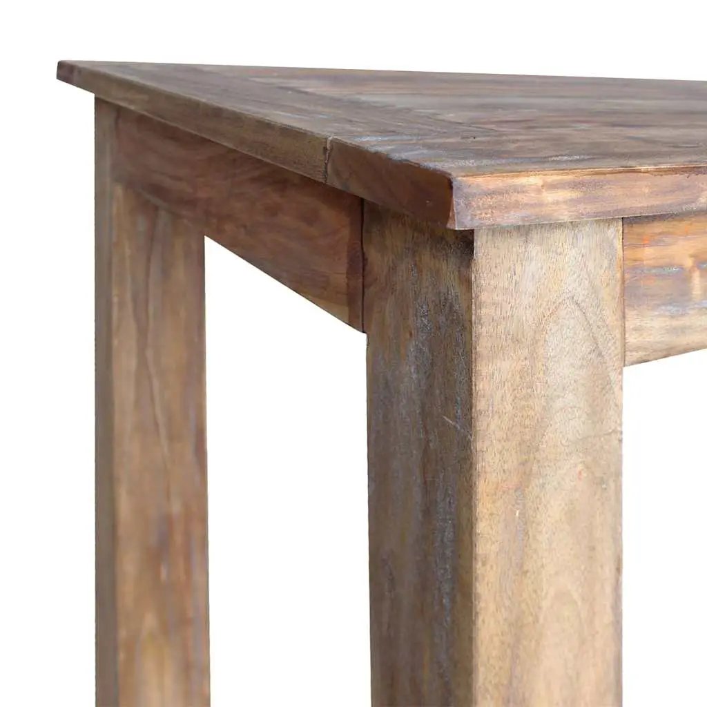 vidaXL vidaXL Dining Table Solid Mahogany Wood 120x60x77 cm - Dining Table