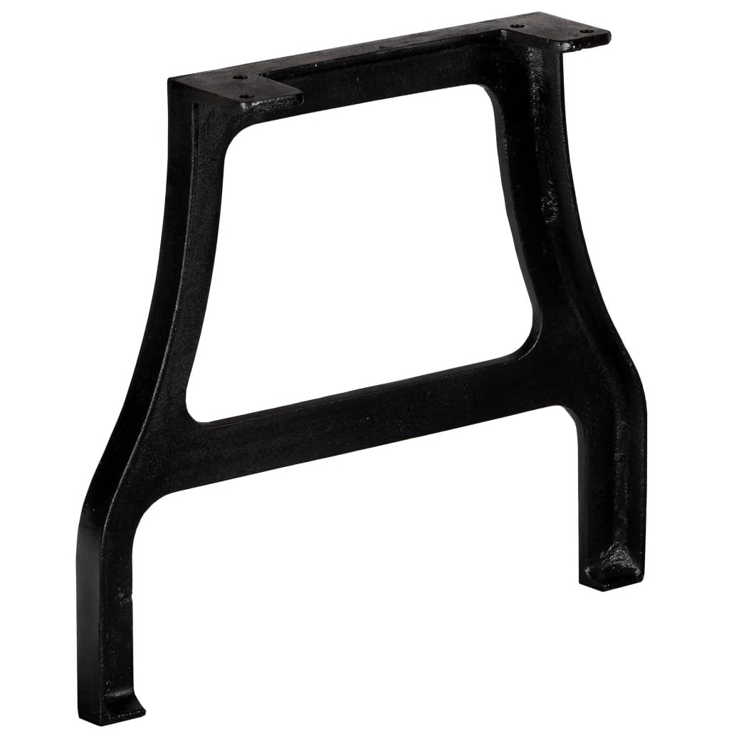 vidaXL A Frame Cast Iron Table Legs 2Pcs by vidaXL