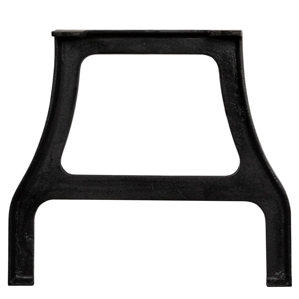 vidaXL A Frame Cast Iron Table Legs 2Pcs by vidaXL