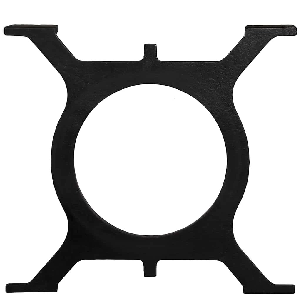 vidaXL vidaXL Coffee Table Legs O Frame Cast Iron 2 Pcs Heavy Duty Antique Style Industrial Decor Enthusiasts - Coffee Table