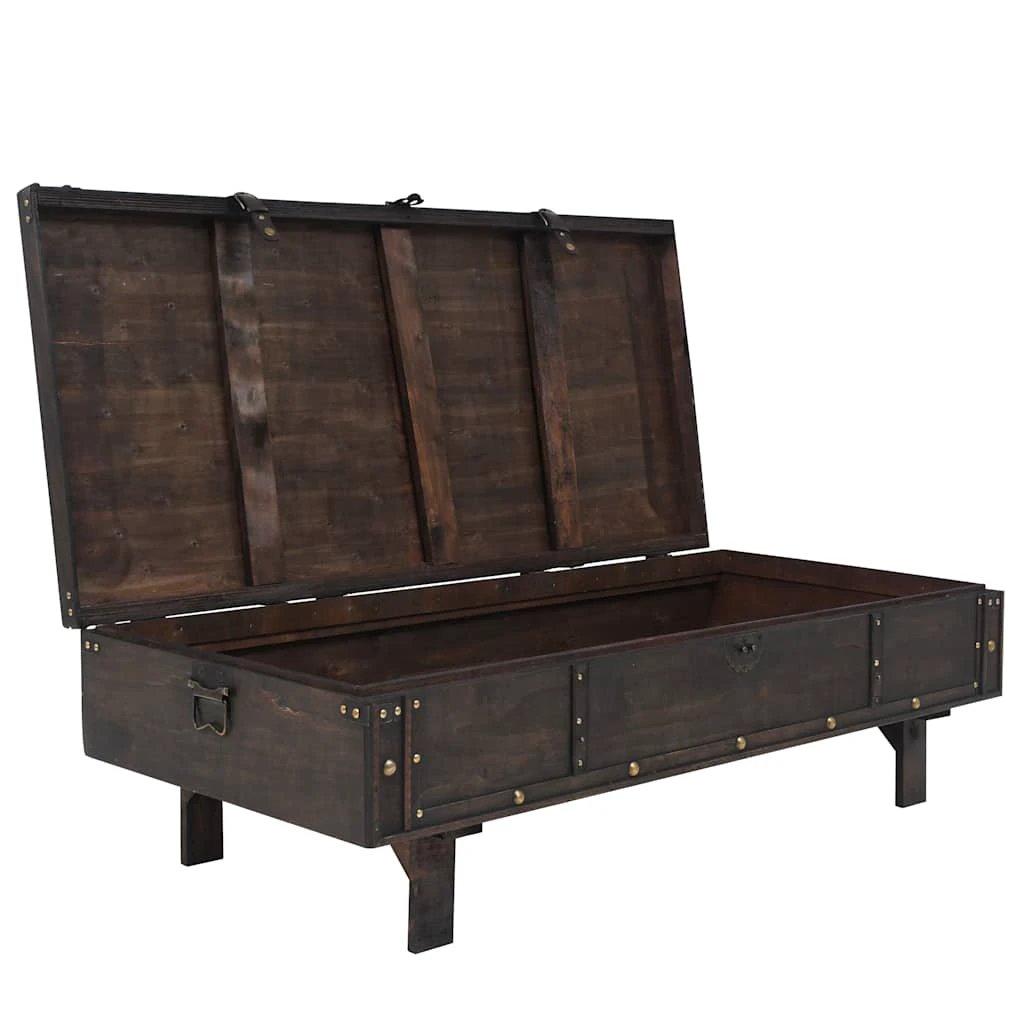 VidaXL Coffee Table 120x55x35cm Antique Living by vidaXL