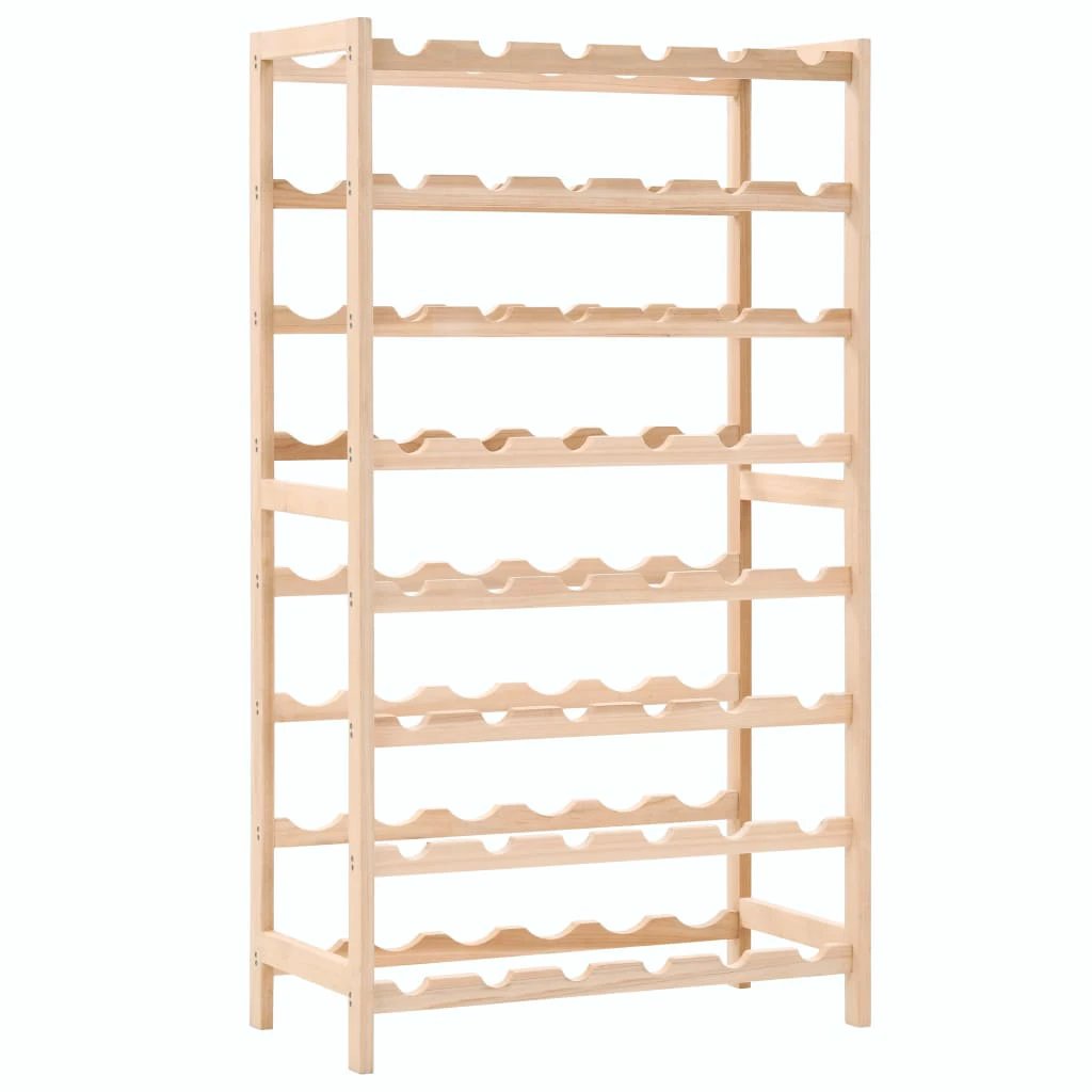 vidaXL vidaXL Wine Rack Cedar Wood 57.5x28x102 cm - Wine Rack