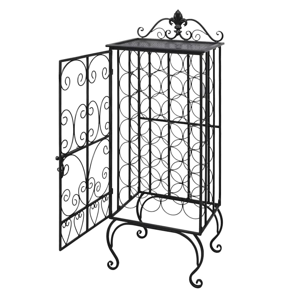 vidaXL vidaXL Wine Rack for 28 Bottles Metal - Wine Rack