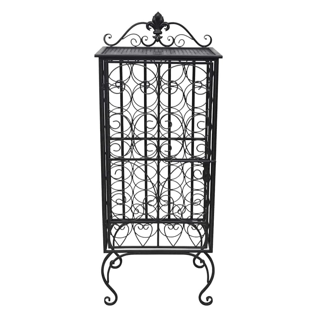 vidaXL vidaXL Wine Rack for 28 Bottles Metal - Wine Rack