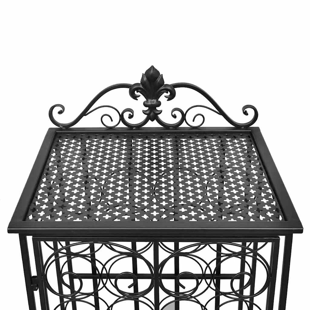 vidaXL vidaXL Wine Rack for 28 Bottles Metal - Wine Rack