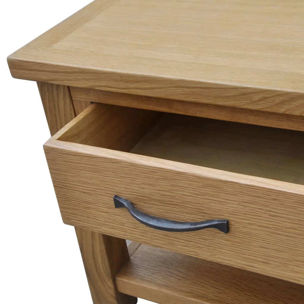 vidaXL VidaXL Oak Coffee Table 88x53x45 Cm Drawer - Coffee Table