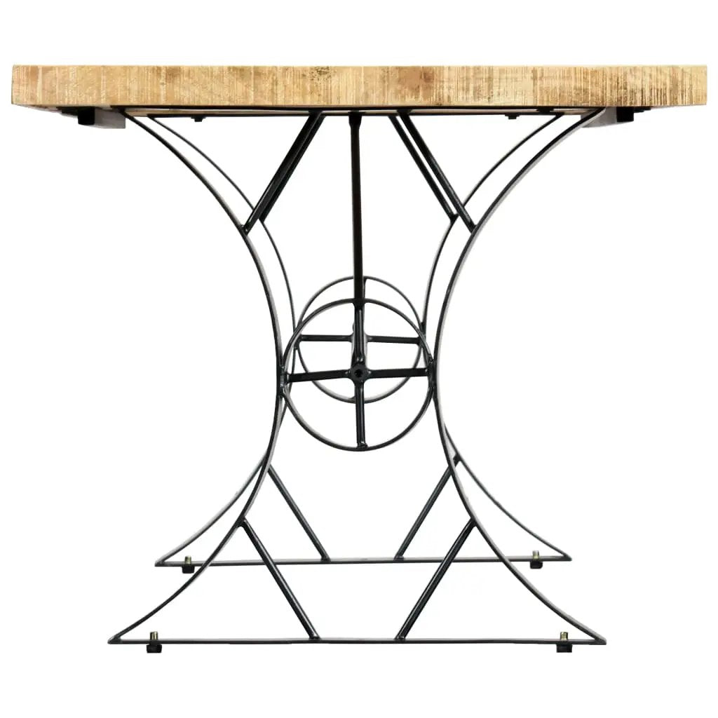 vidaXL vidaXL Dining Table 180x90x76 cm Solid Mango Wood - Dining Table