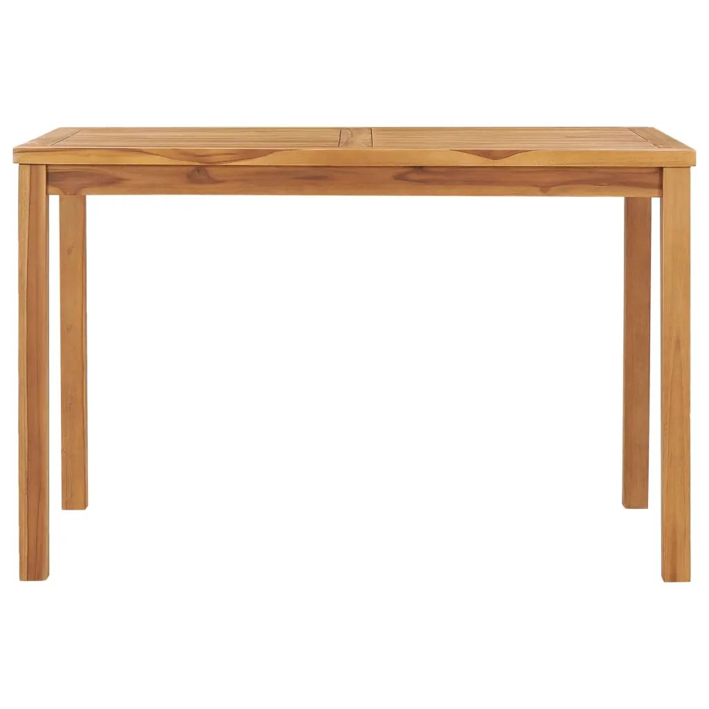 vidaXL vidaXL Garden Dining Table 120x70x77 cm Solid Teak Wood - Dining Table
