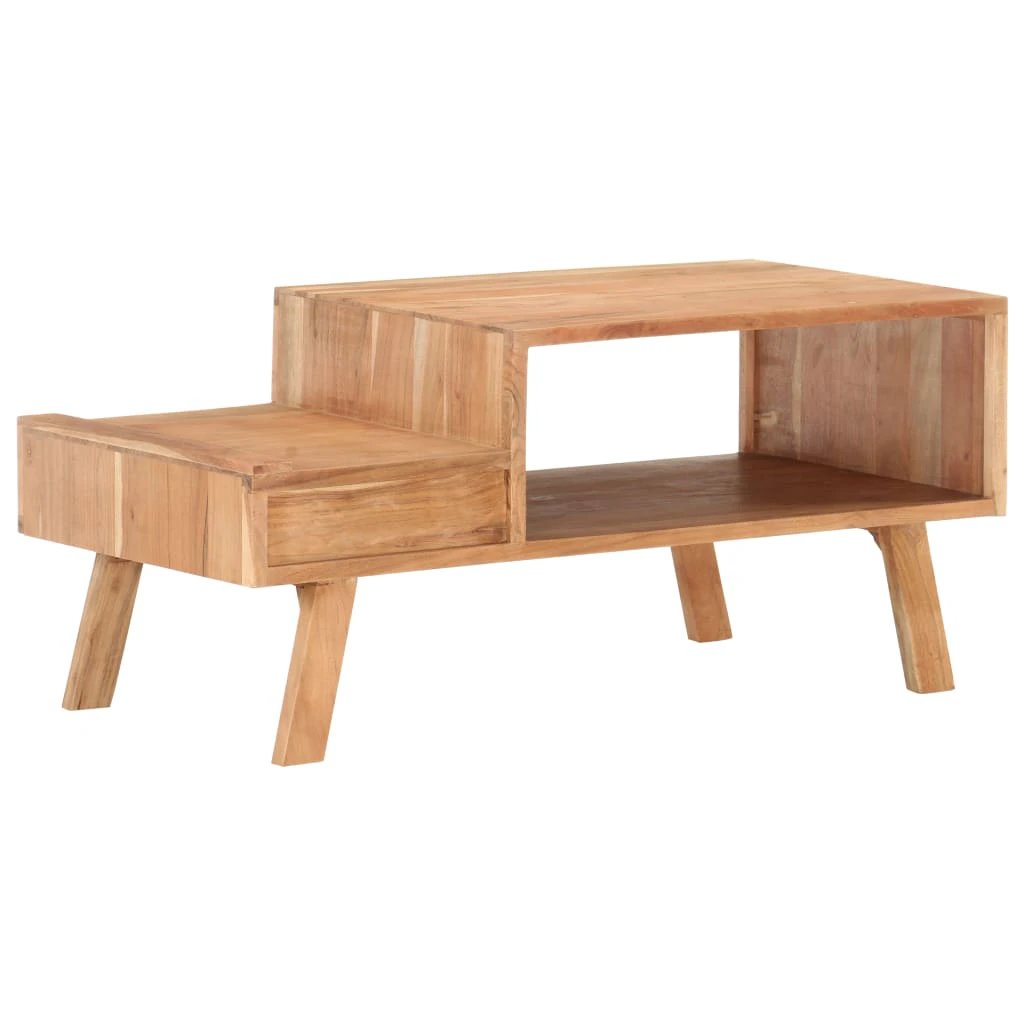 vidaXL VidaXL Table 100x50x45cm Solid Acacia Wood Living - Coffee Table