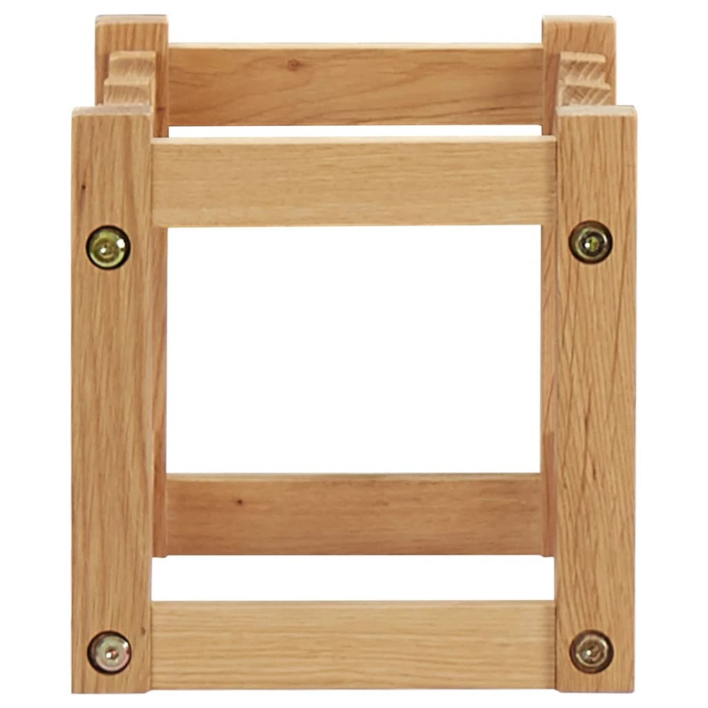 vidaXL vidaXL Wine Rack for 6 Bottles 37x21x21 cm Solid Oak Wood - Wine Rack
