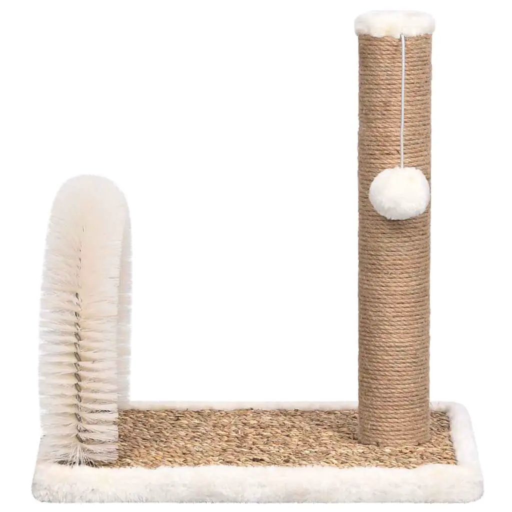 vidaXL vidaXL Cat Tree with Arch Grooming Brush and Scratch Post - Cat Tree