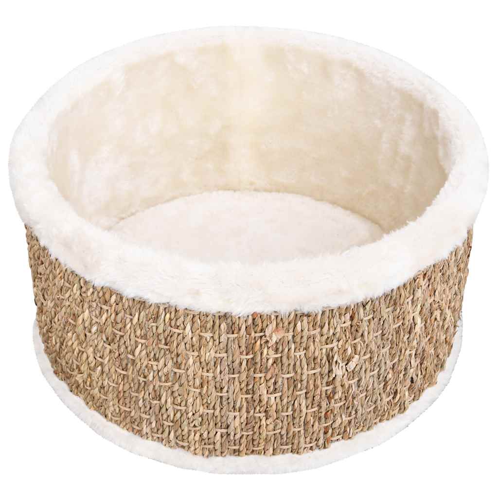 vidaXL vidaXL Round Cat Basket 36 cm Seagrass - Cat Beds