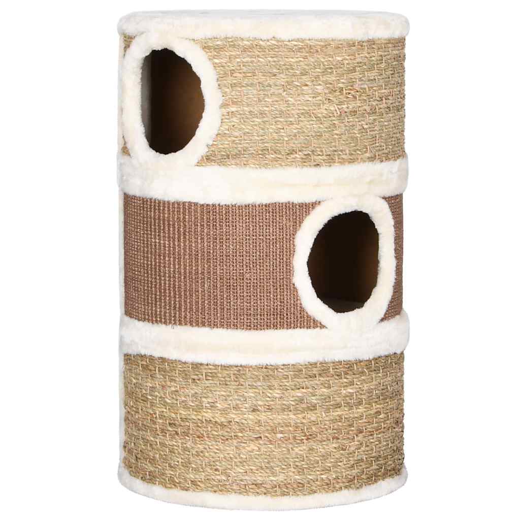 vidaXL vidaXL Cat Scratching Barrel 60 cm Seagrass - Scratching Posts