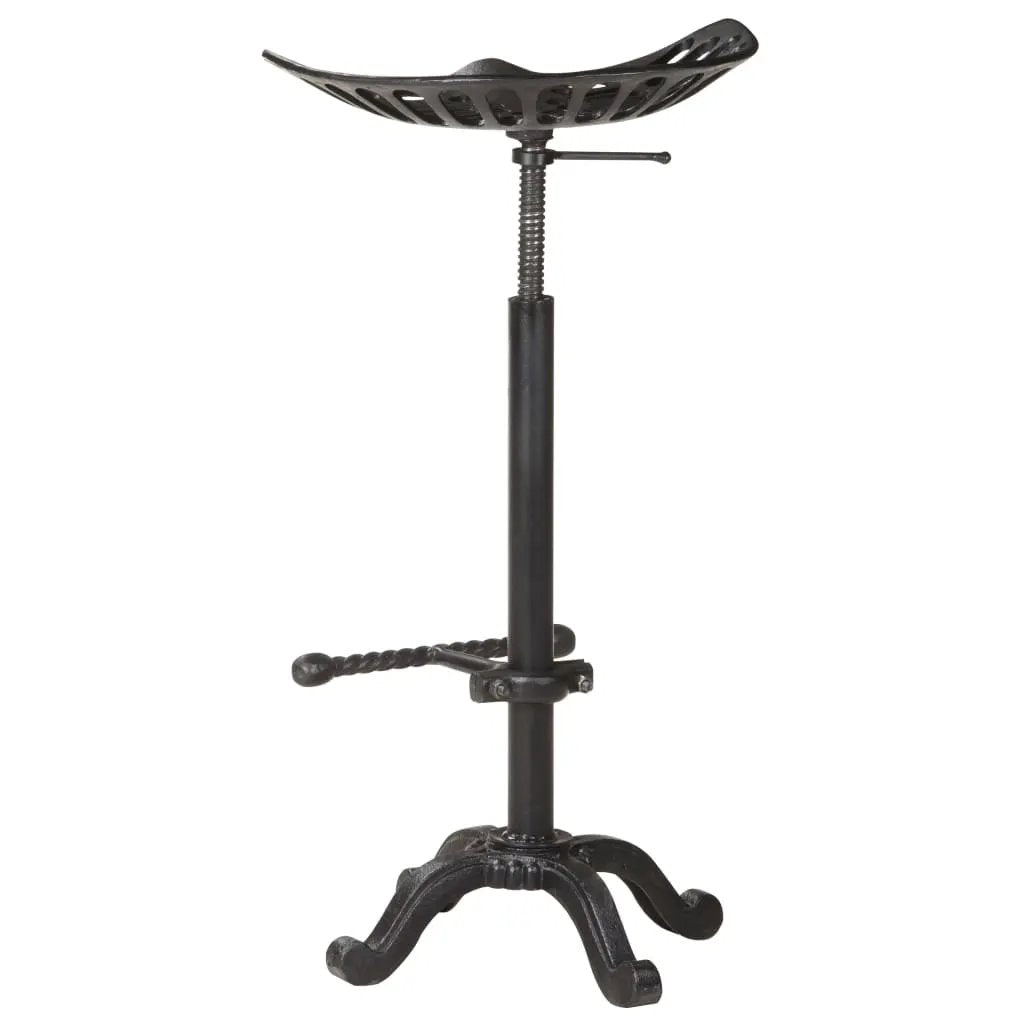 vidaXL vidaXL Bar Stool Black Cast Iron - Bar Stool