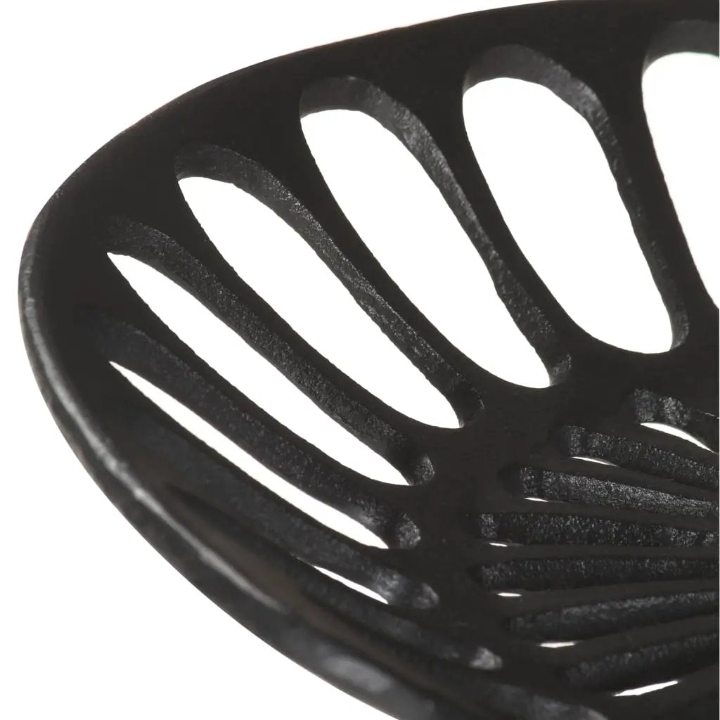 vidaXL vidaXL Bar Stool Black Cast Iron - Bar Stool