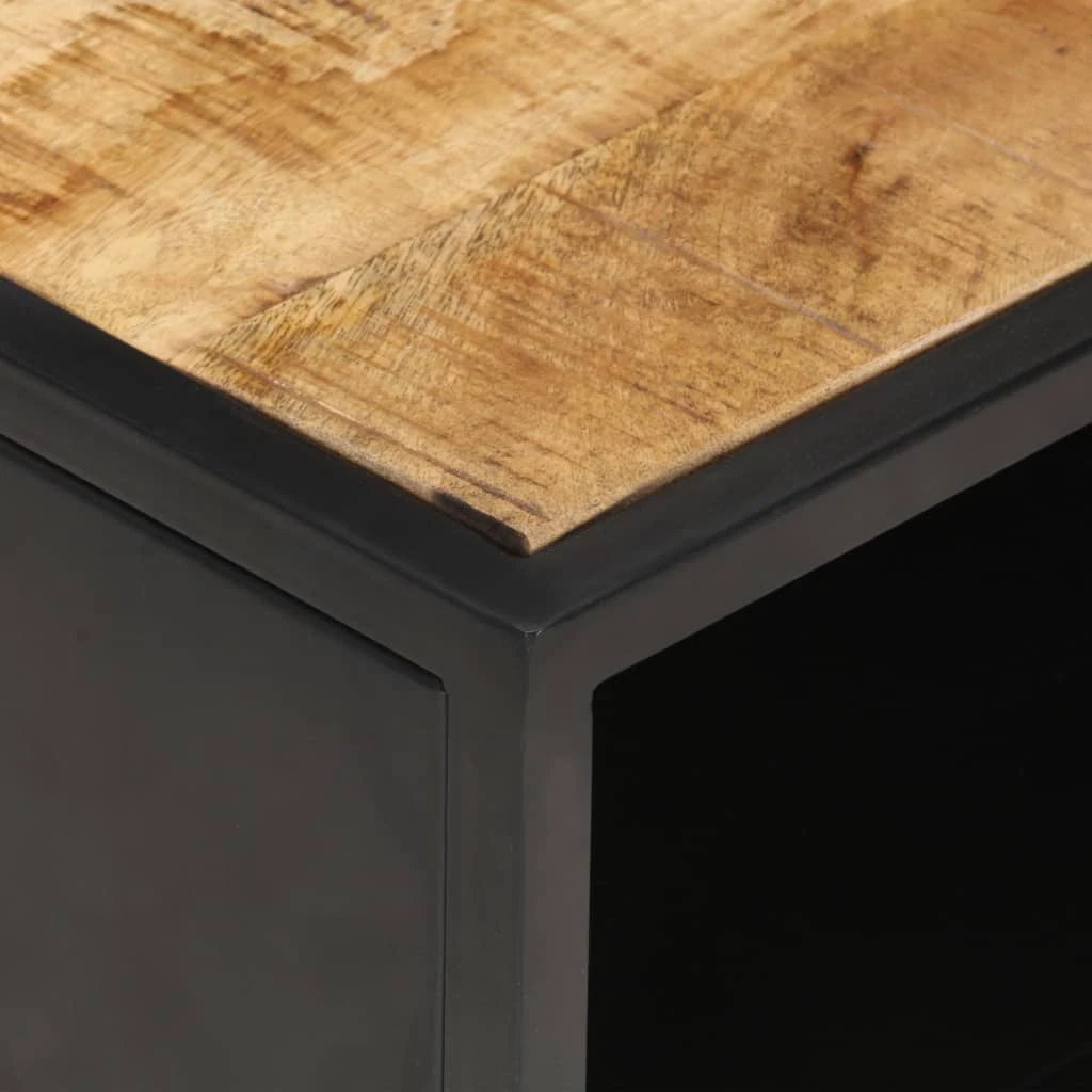 vidaXL VidaXL Coffee Table 90x55x36 cm Carved Door Home - Coffee Table