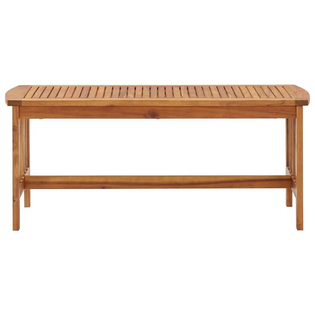 VidaXL CoffeeTable 102x50x43 AcaciaWood LivingRoom by vidaXL