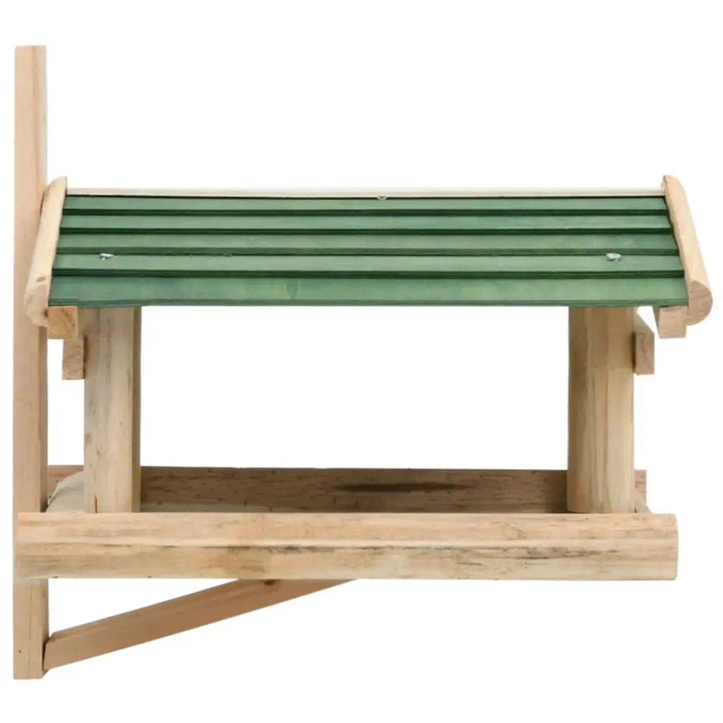 vidaXL vidaXL Bird Feeder Solid Wood 35x29.5x21 cm - Bird Feeder
