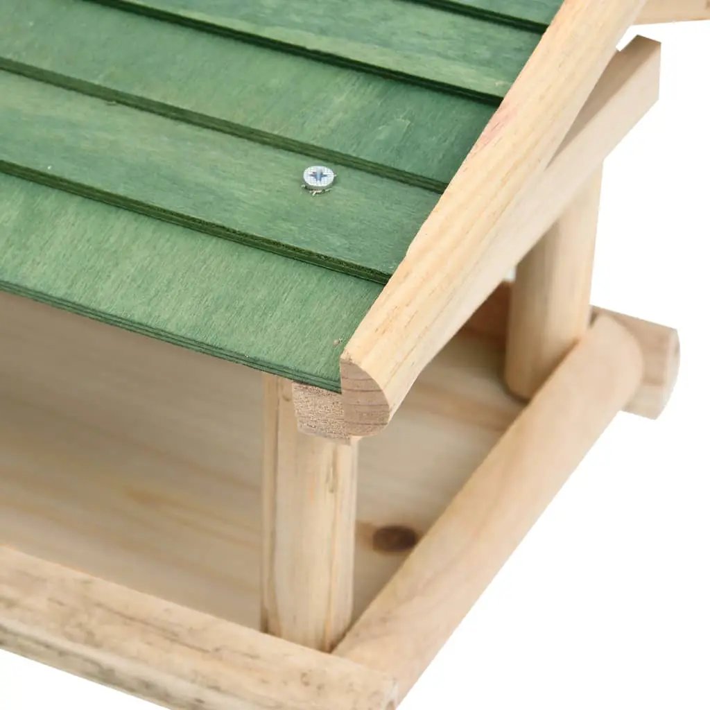vidaXL vidaXL Bird Feeder Solid Wood 35x29.5x21 cm - Bird Feeder