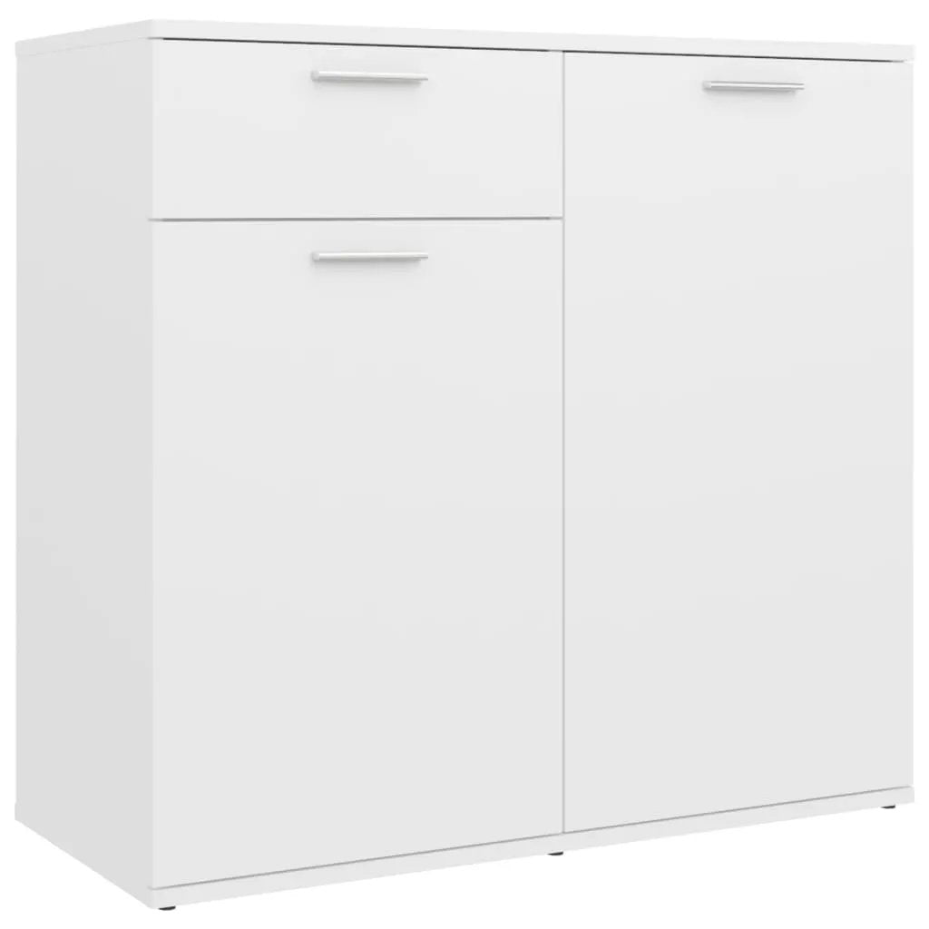 vidaXL vidaXL Sideboard White 80x36x75 cm Engineered Wood - Sideboard