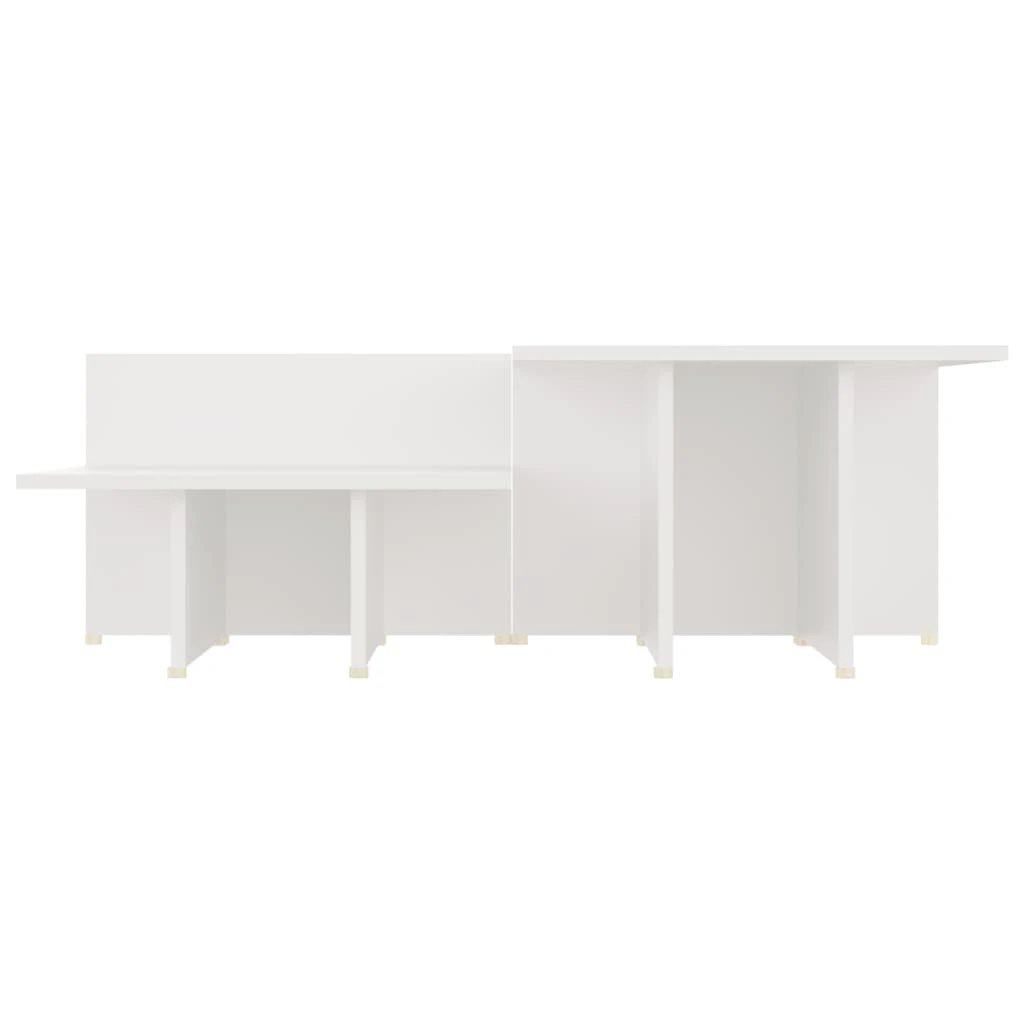 vidaXL vidaXL Coffee Tables 111.5x50x33 cm White Lounge - Coffee Table