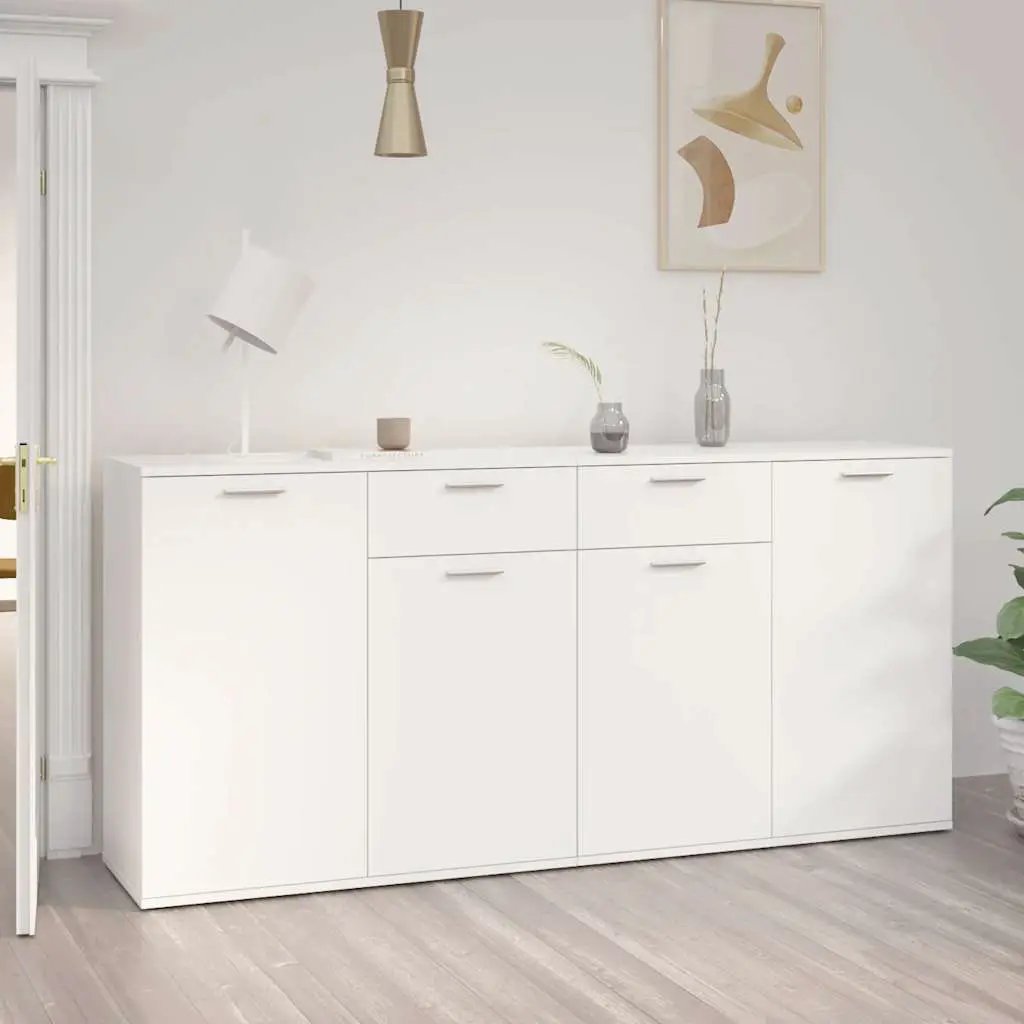 vidaXL vidaXL Sideboard White 160x36x75 cm Engineered Wood - Sideboard