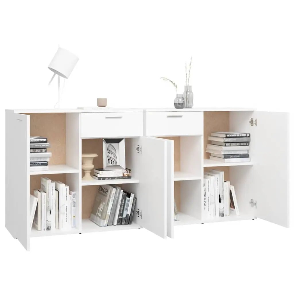 vidaXL vidaXL Sideboard White 160x36x75 cm Engineered Wood - Sideboard