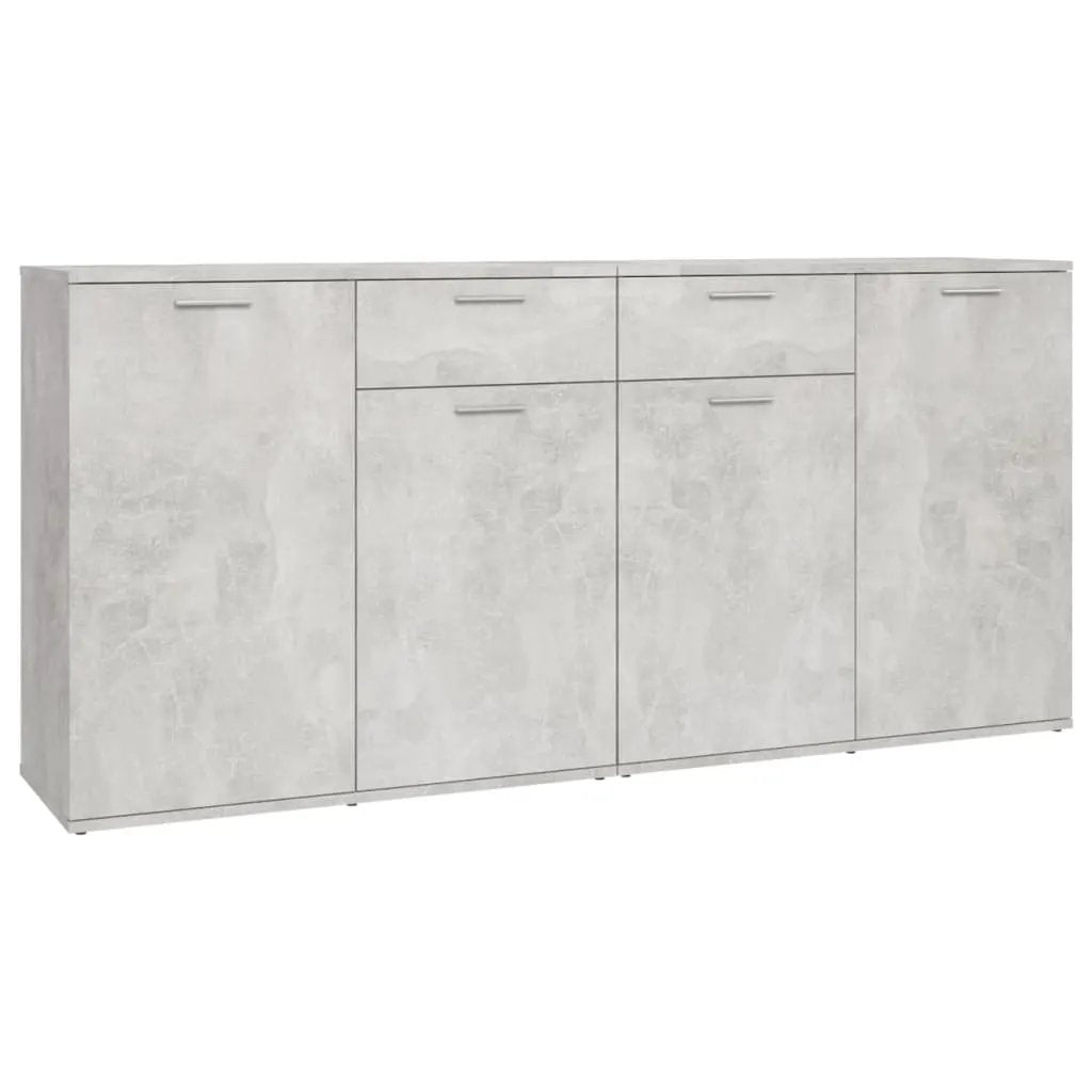 vidaXL vidaXL Sideboard Concrete Grey 160x36x75 cm Engineered Wood - Sideboard