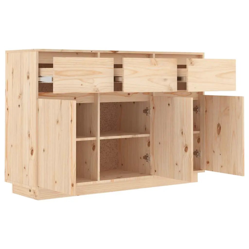 vidaXL vidaXL Sideboard 111x36x75 cm Solid Wood Pine - Sideboard