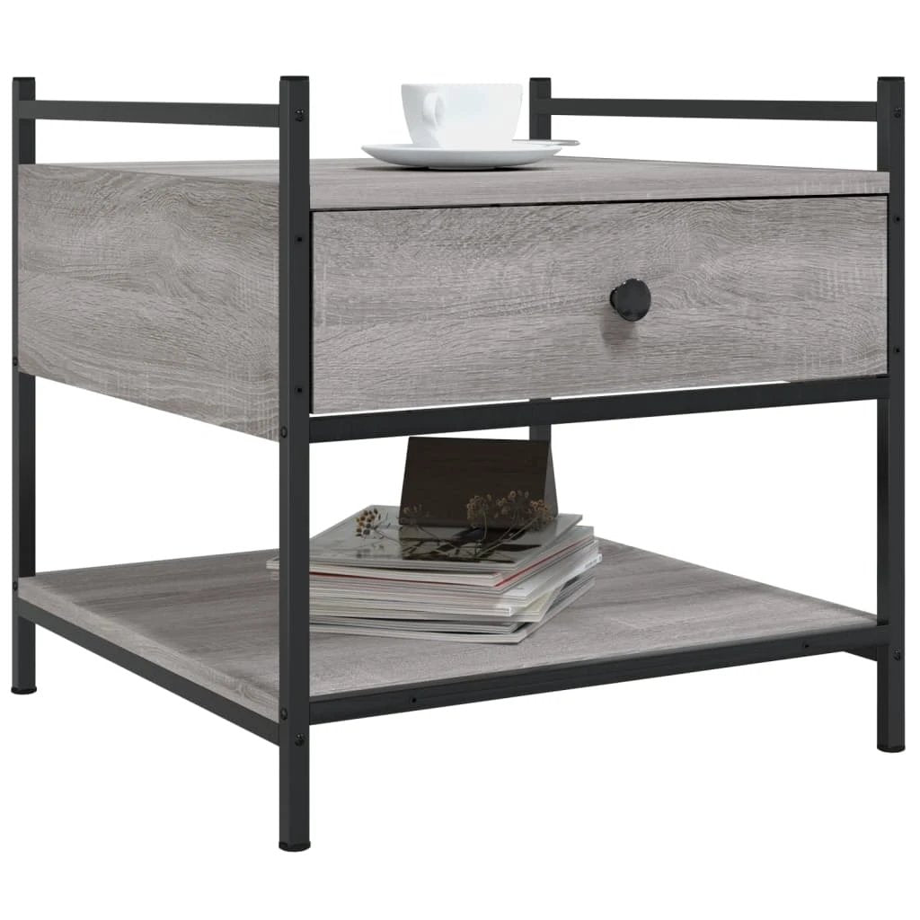 vidaXL VidaXL Coffee Table 50x50x50 Drawer Storage Home - Coffee Table