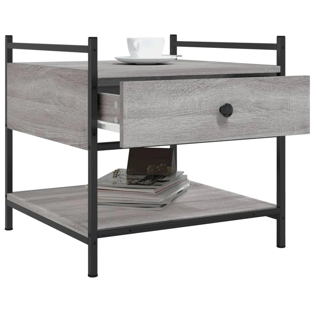 vidaXL VidaXL Coffee Table 50x50x50 Drawer Storage Home - Coffee Table