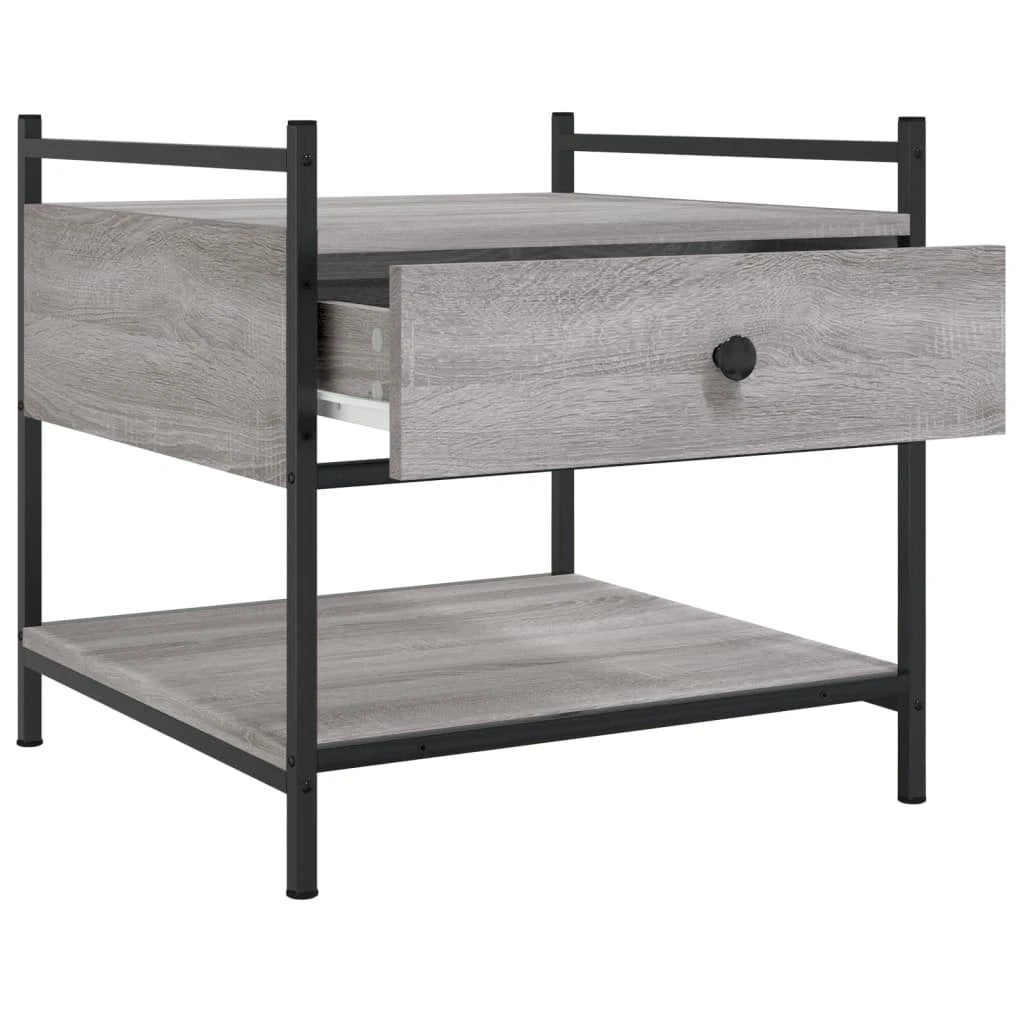 vidaXL VidaXL Coffee Table 50x50x50 Drawer Storage Home - Coffee Table