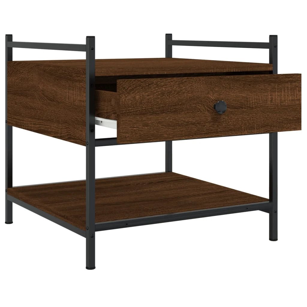 vidaXL vidaXL CoffeeTable 50x50x50 Eng Wood LivingRoom - Coffee Table