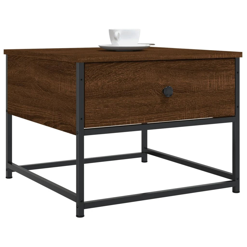 VidaXL Coffee Table 51x51x40 cm Engineered Wood Moisture Resistant For Living Rooms by vidaXL