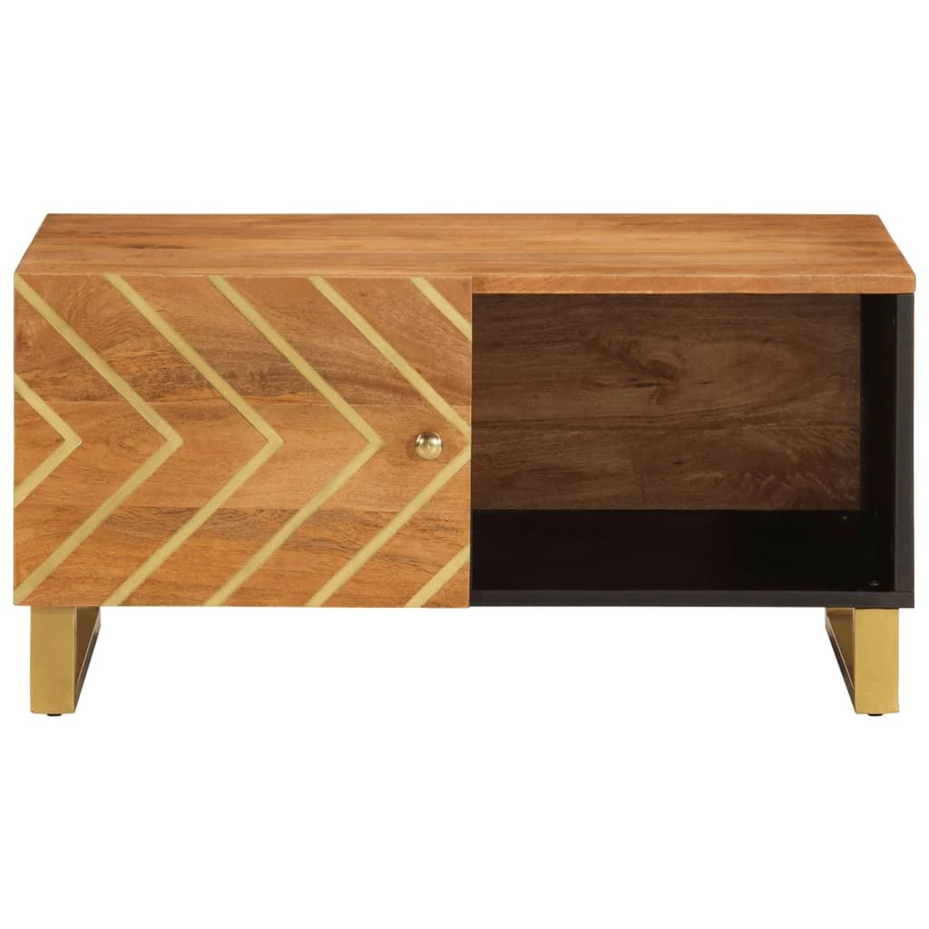 vidaXL VidaXL Coffee Table 80x50x40 Solid Mango Home - Coffee Table