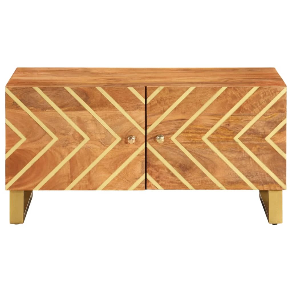 vidaXL Coffee Table 80x50x40 cm Solid Mango Home by vidaXL
