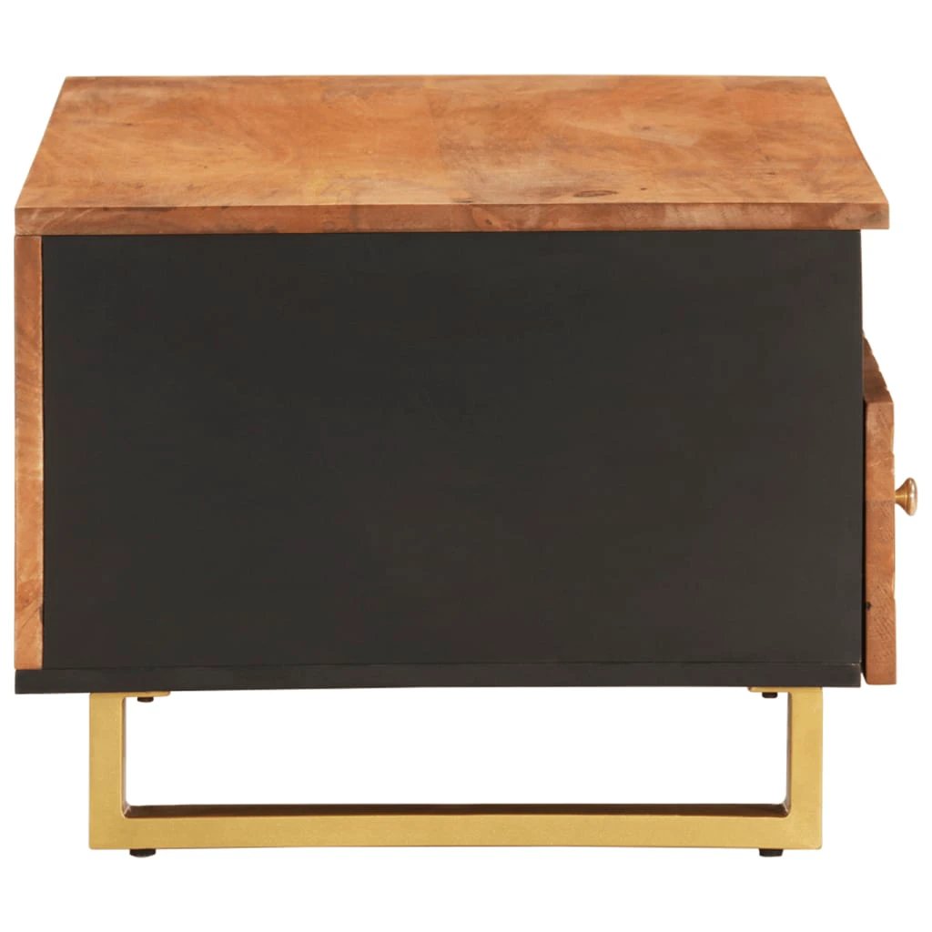 vidaXL Coffee Table 80x54x40 Solid Mango Lounge by vidaXL