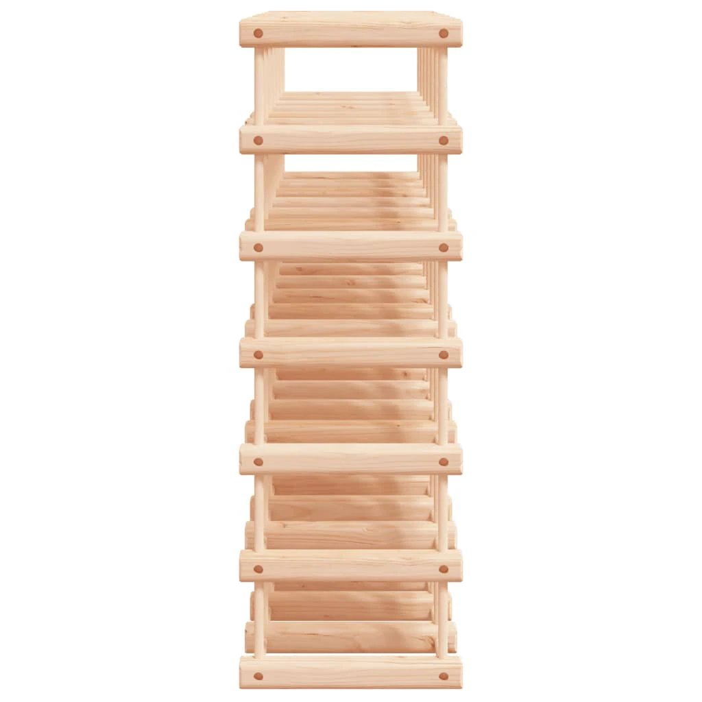 vidaXL vidaXL Wine Rack for 42 Bottles 68.5x23x68.5 cm Solid Wood Pine - Wine Rack