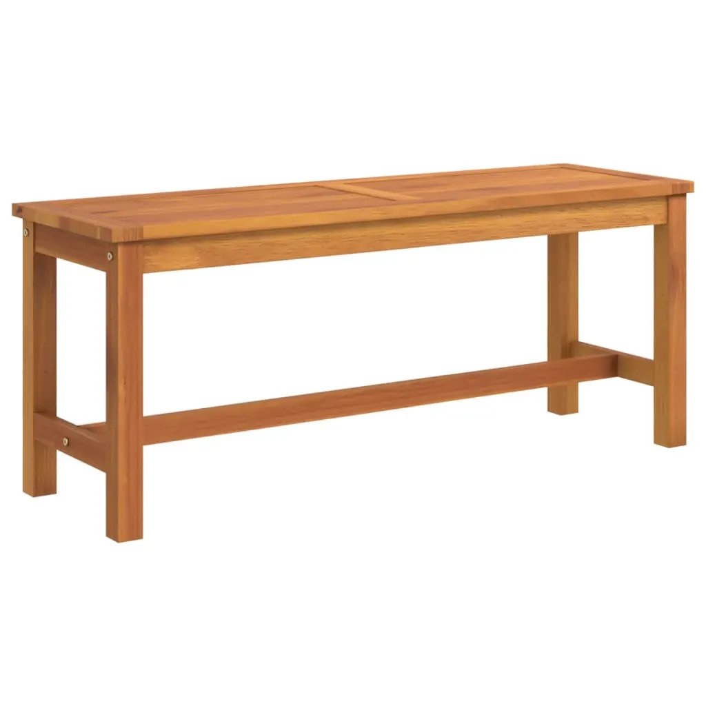 vidaXL vidaXL Garden Bench 110x35x45 cm Solid Wood Acacia - Garden Chairs