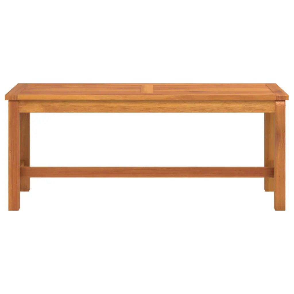 vidaXL vidaXL Garden Bench 110x35x45 cm Solid Wood Acacia - Garden Chairs