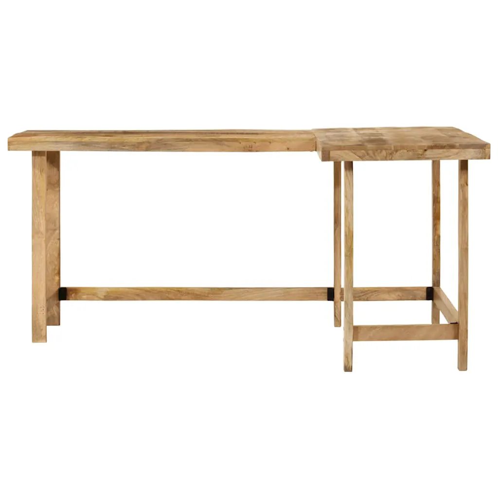 vidaXL vidaXL Desk 165x110x75 cm Solid Wood Mango - Desk