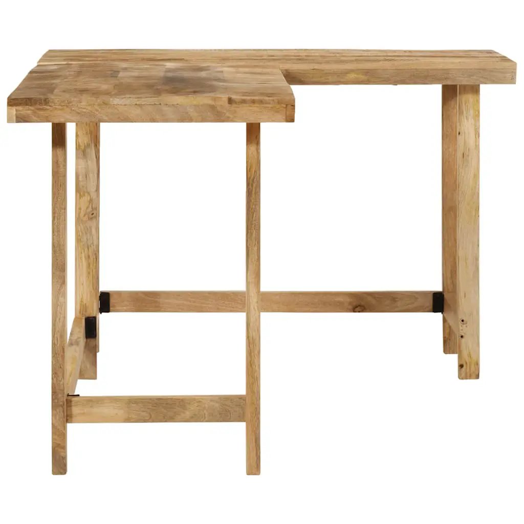 vidaXL vidaXL Desk 165x110x75 cm Solid Wood Mango - Desk