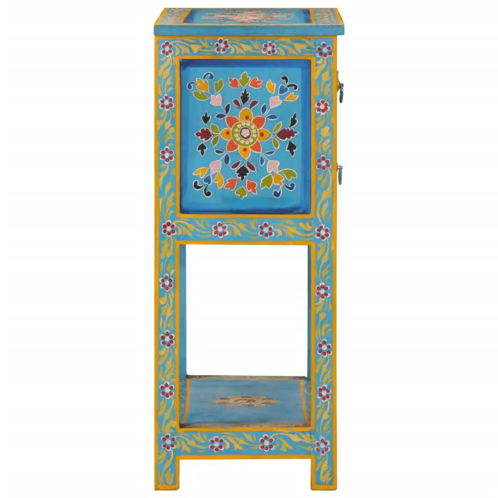 vidaXL vidaXL Sideboard Turquoise 55x30x76 cm Solid Wood Mango - Sideboard