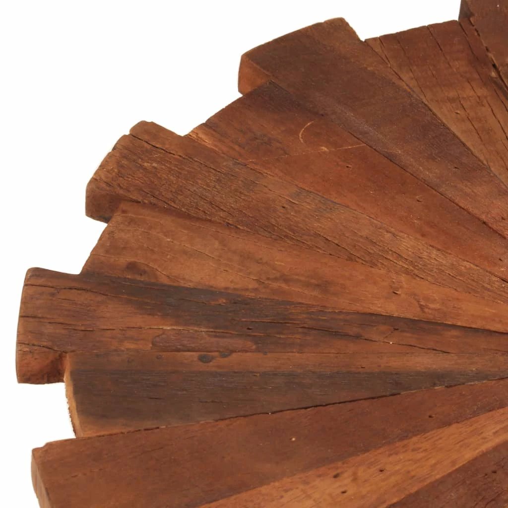 vidaXL Coffee Tables Set Reclaimed Wood Iron Home by vidaXL