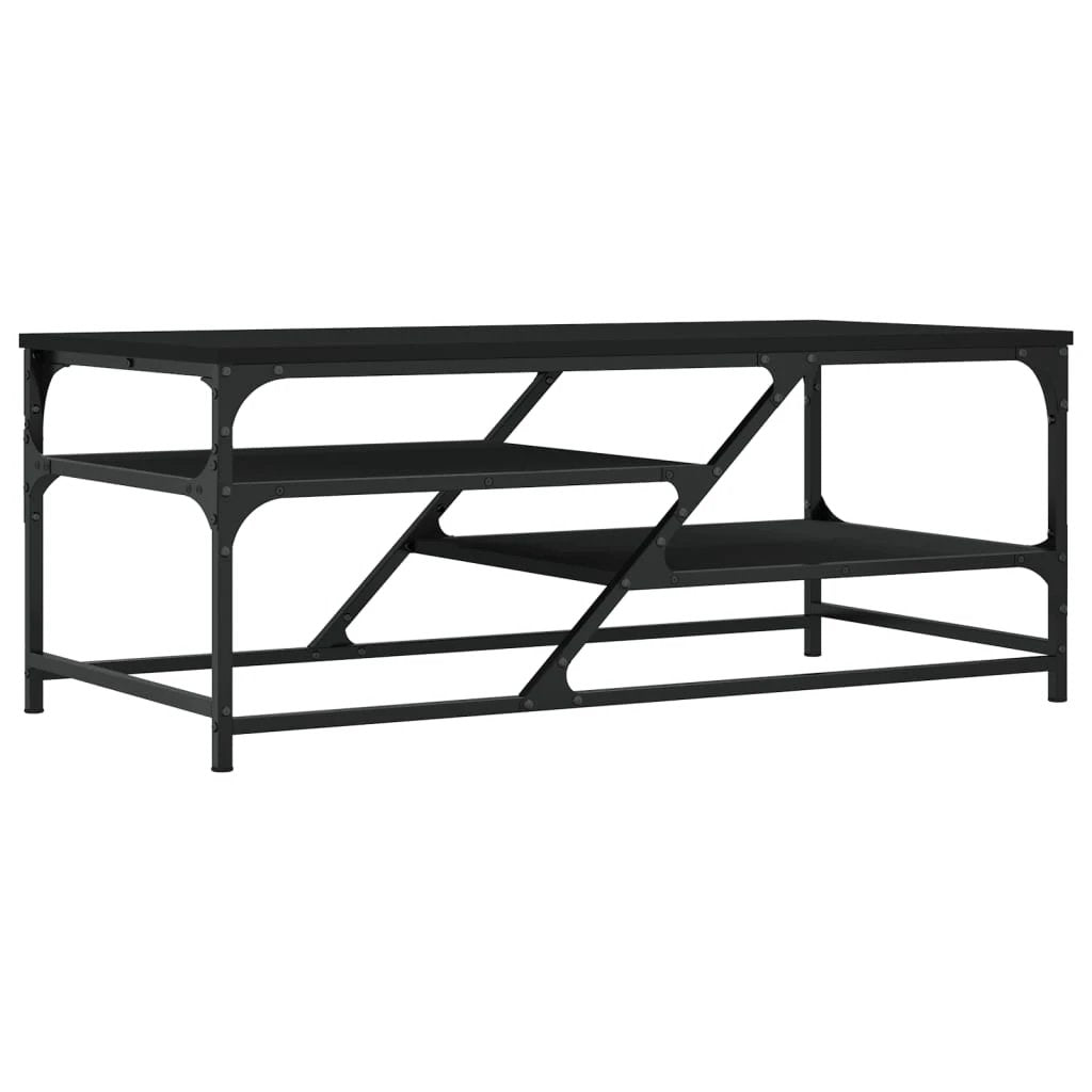 vidaXL VidaXL Coffee Table 100x49x40 cm Engineered Wood Moisture Resistant Living Room Decor - Coffee Table