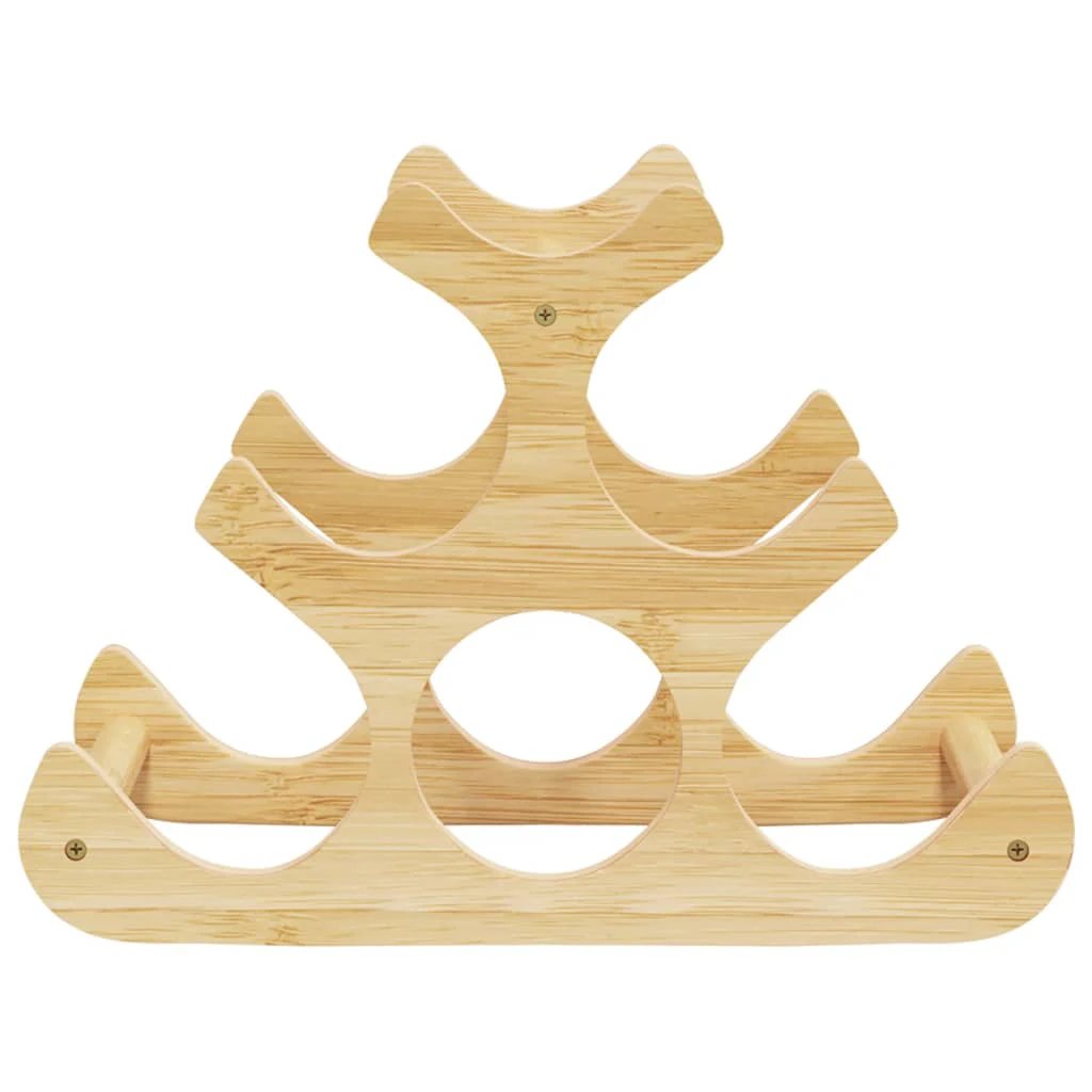 vidaXL vidaXL Wine Rack for 6 Bottles 35x18x25.5 cm Bamboo - Wine Rack