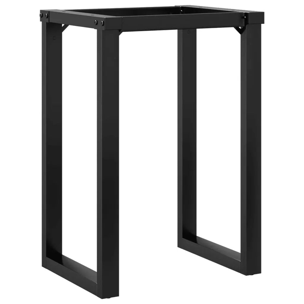 vidaXL vidaXL Dining Table Legs O-Frame 60x40x73 cm Steel - Dining Table