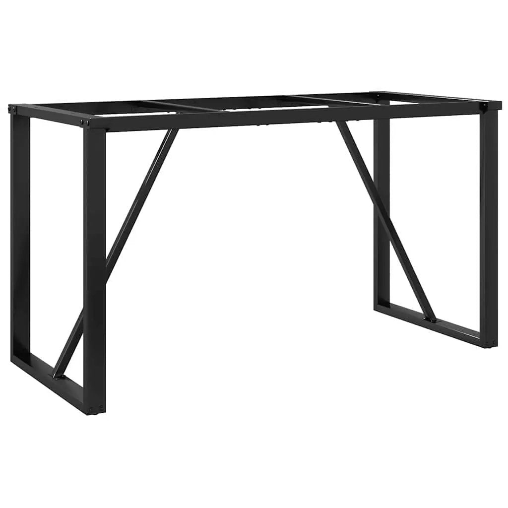 vidaXL vidaXL Dining Table Legs O-Frame 120x60x73 cm Steel - Dining Table